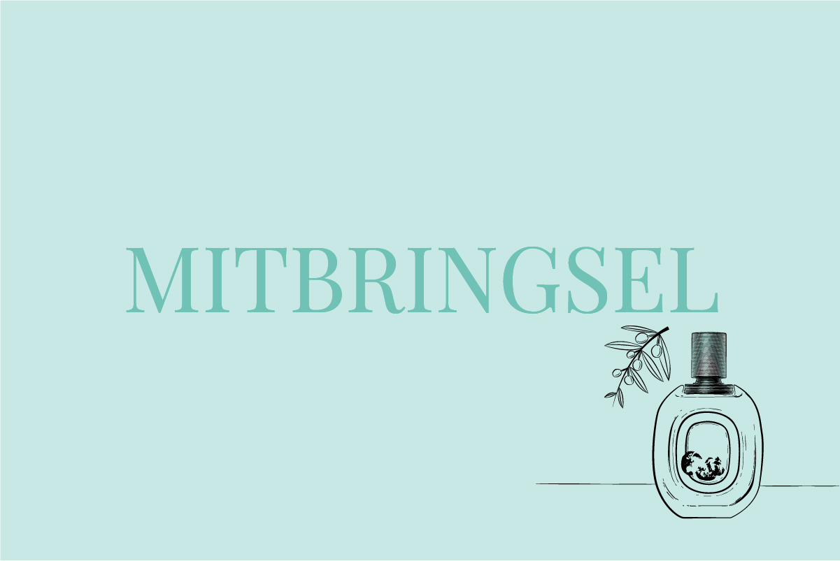 Mitbringsel Hydra Griechenland Illustration