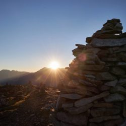 stoinerne Mandeln Sonnenaufgang