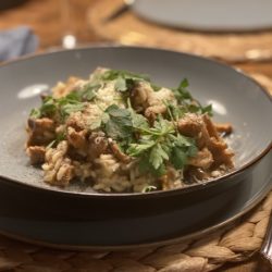 Rezepttipp Südtirol Risotto Pfifferlinge