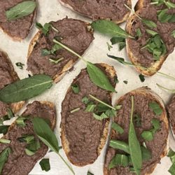 Rezept Toskana Crostini Leber Pate