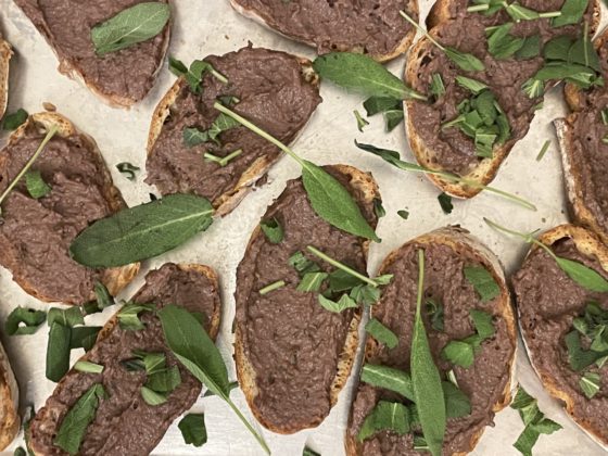 Rezept Toskana Crostini Leber Pate