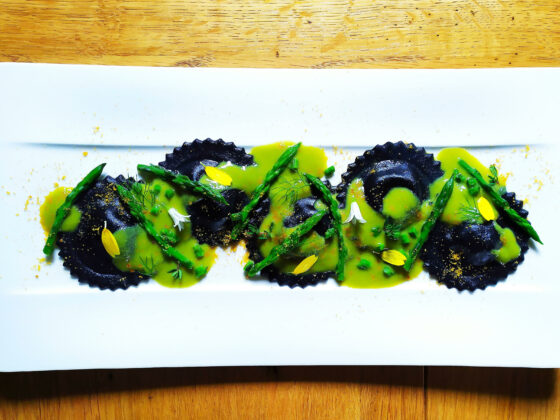 Rezept Sardinien Tintenfischravioli