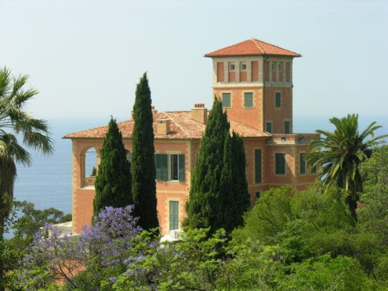 Blumenriviera Ligurien