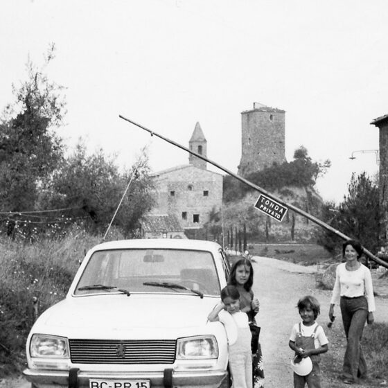 Tonda Toskana Montaione Dorf