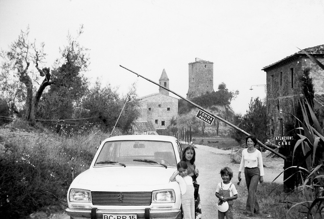 Tonda Toskana Montaione Dorf