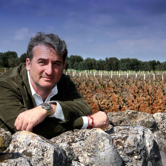 Gianfranco Fino im Weinberg