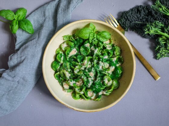 Orecchiette in Verde - Rezept Apulien