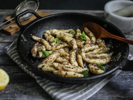 G’schupfte Mohnnudeln - Rezept Niederösterreich