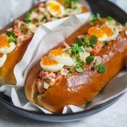 Krebsbrötchen - Rezept Norddeutschland