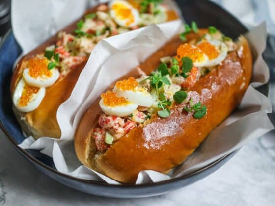 Krebsbrötchen - Rezept Norddeutschland