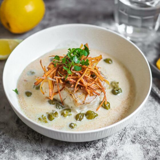 Rezept Ostsee - Dorsch auf Kapern-Zitronen-Soße