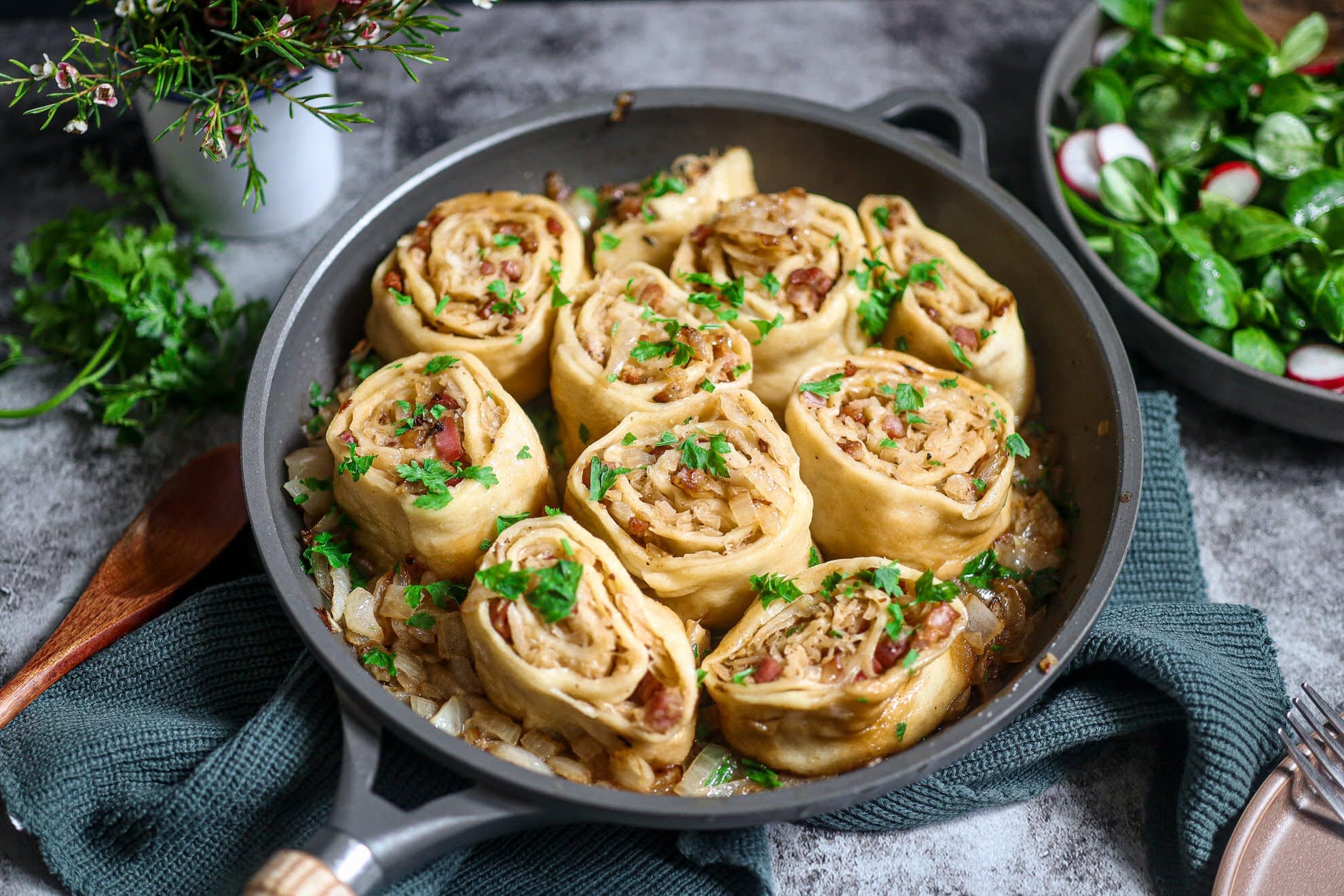 Rezept Allgäuer Krautkrapfen