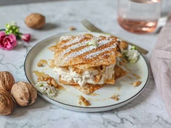 Walnuss-Honig-Strudel - Rezept Slowenien