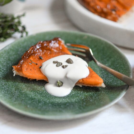 Kürbis-Tarte-Tatin - Rezept Lungau im Salzburger Land