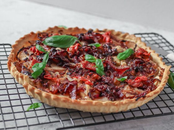 Apfel-Zwiebel-Tarte - Rezept Trentino