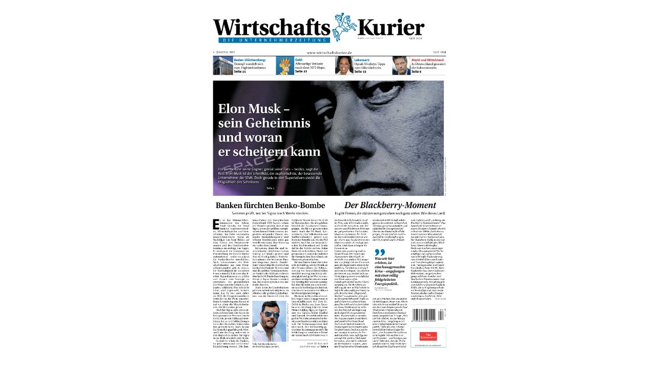 Wirtschaftskurier - Ansitz Steinbock