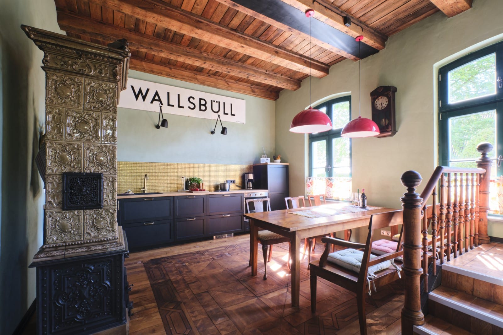 Alter Bahnhof Wallsbüll - Stationsgebäude - Ferienwohnung Wallsbüll