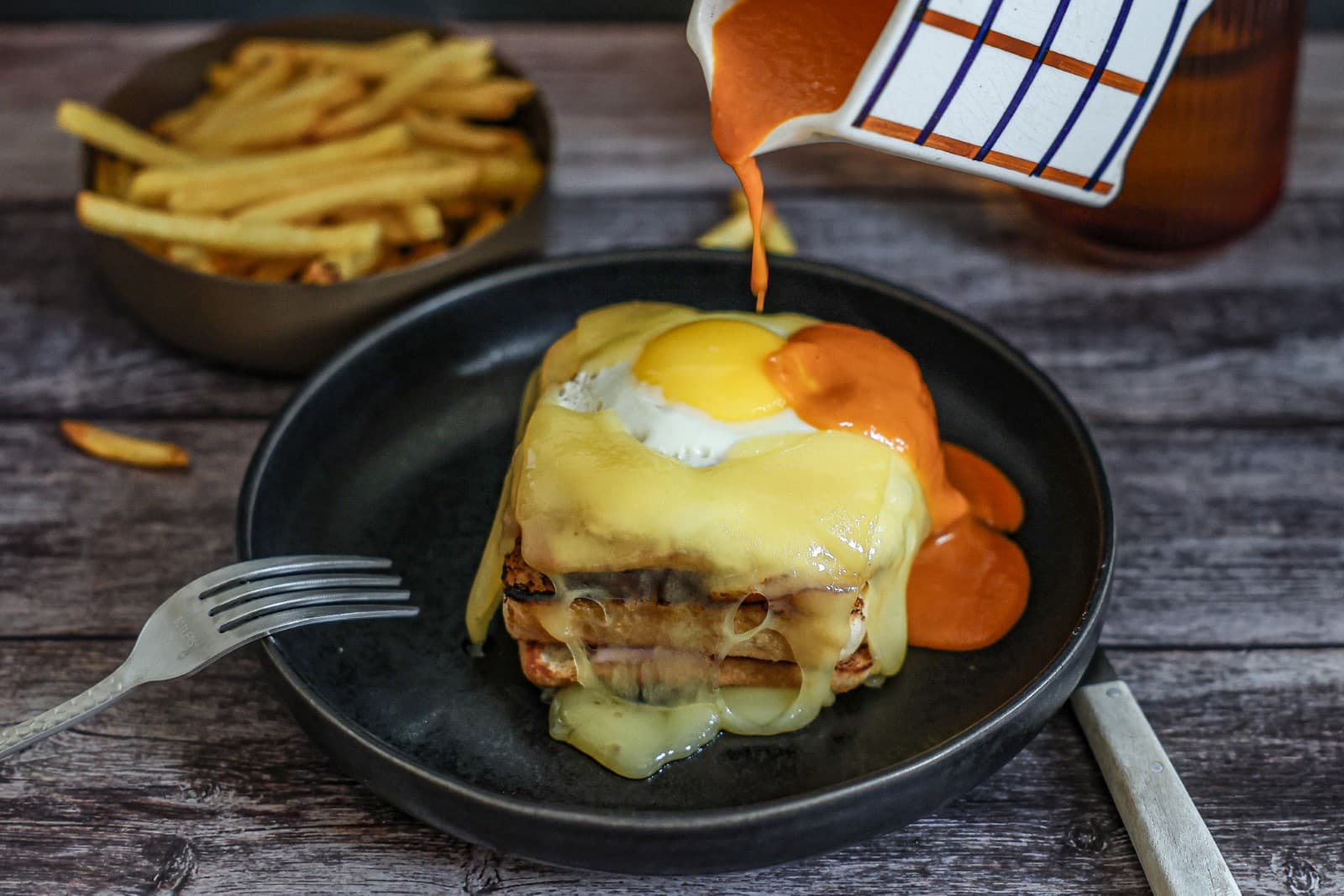 Francesinha-Sandwiches - Rezept Porto