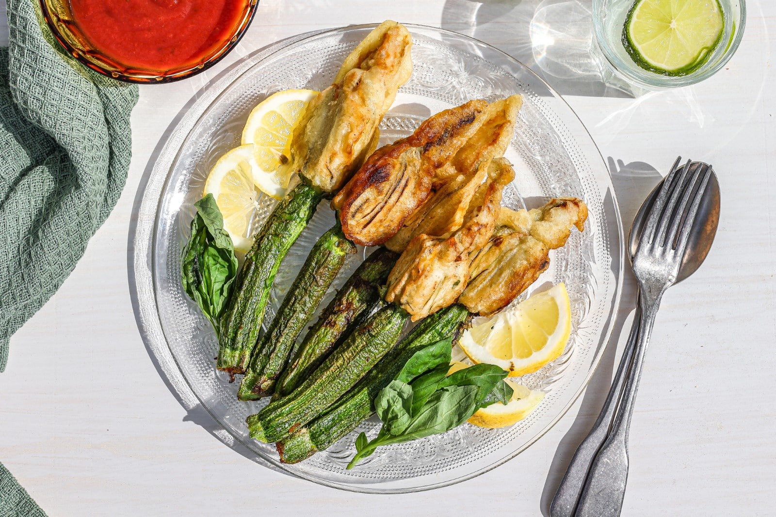 Gefüllte Zucchini-Blüten - Rezept Lago Maggiore